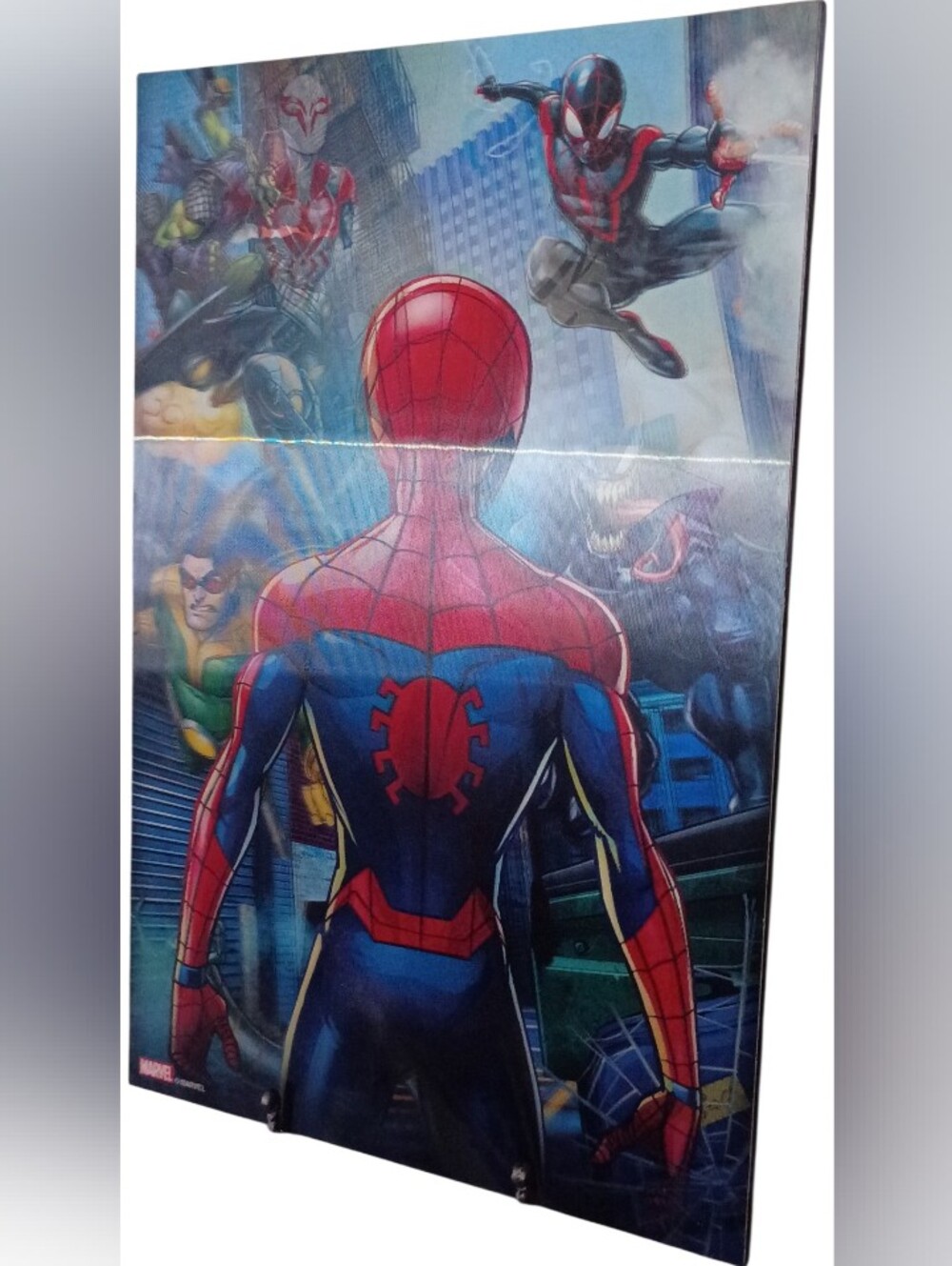 NWT Marvel Spider-Man 3D Holographic Wall Art - Spider-Verse!